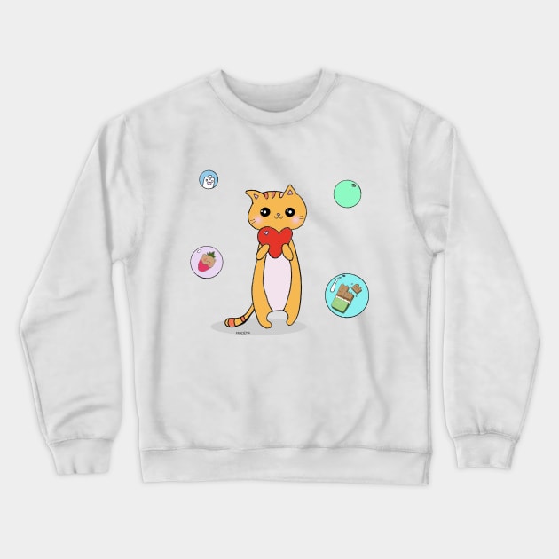 Things I like Crewneck Sweatshirt by Fradema